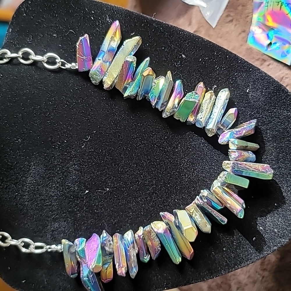 Quartz Titanium Necklace